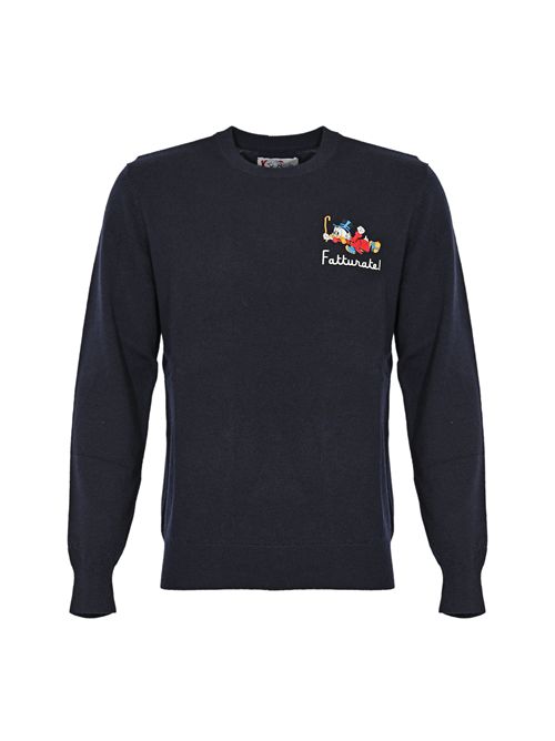 Maglione Heron Zio Paperone Fatturate in lana Mc2 Saint Barth | HER002400317I